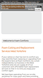 Mobile Screenshot of foamcomforts.co.uk